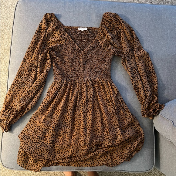 Cheetah Print Dress - Picture 2 of 3